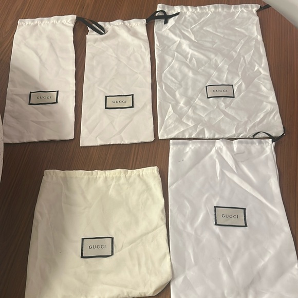 Gucci dustbags x 5 - Picture 1 of 1